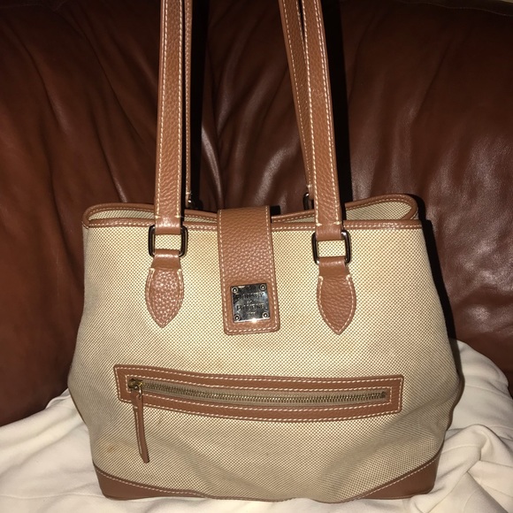 Dooney & Bourke Bags Dooney And Bourke Canvas Shoulder Bag Poshmark